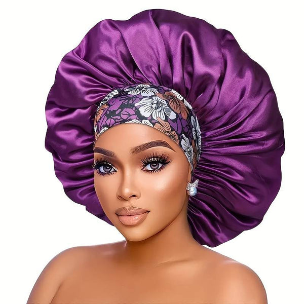 Large Satin Hair Bonnets